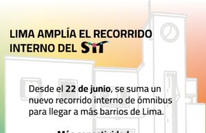 Este lunes 22 entran en vigencia cambios en el sentido de circulación de calles de Lima