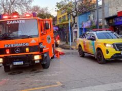 30 personas evacuadas tras el incendio en un edificio céntrico