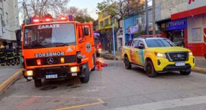 30 personas evacuadas tras el incendio en un edificio céntrico