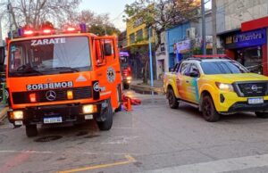 30 personas evacuadas tras el incendio en un edificio céntrico