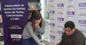 Abella acompañó la entrega de Actas de Protección de la Vivienda: “Garantiza un techo seguro para siempre”