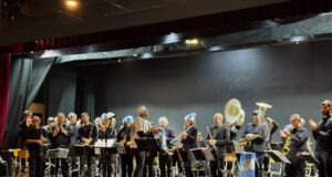 Alumnos de escuelas de la ciudad disfrutaron de un concierto didáctico de la Banda Municipal