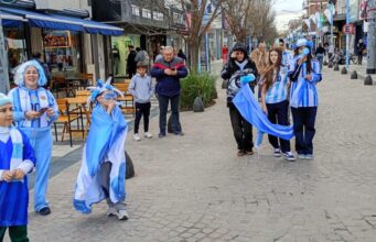 Modo Mundial: estruendoso festejo en Zárate por el triunfo de la selección