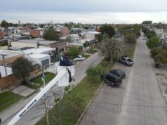 El Municipio avanza con la renovación del alumbrado público sobre Avenida Anta