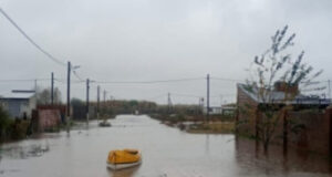 Las lluvias volvieron a inundar el barrio San Javier