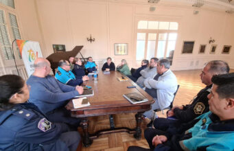 Matzkin reunió a todas las fuerzas de seguridad