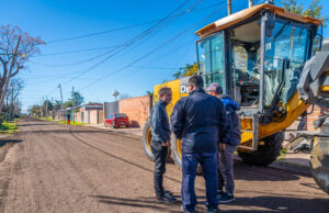 Abella supervisó trabajos de mantenimiento integral en Las Campanas