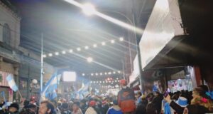 Nuevo triunfo de la Selección: Los festejos en la ciudad