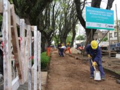 El municipio avanza con su plan de remodelación de Plaza Italia