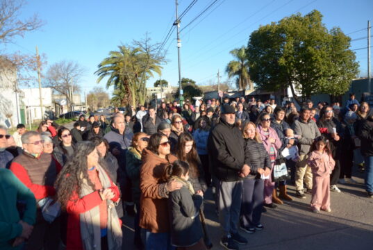 En la ermita de Anta y Estrada: se celebró la misa de San Cayetano