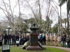 Conmemoraron un nuevo aniversario del fallecimiento del Padre de la Patria