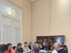 Matzkin encabezó un encuentro para analizar protocolos preventivos ante posibles contingencias vinculadas a fenómenos hidrometeorológicos