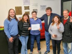 Homenaje a Oscar Morano en el Concejo Deliberante de Zarate