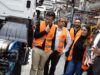 Leandro Matilla recorrió la planta de Mercedes-Benz y destacó la importancia de fortalecer la industria y el empleo en Zárate