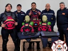 El cuartel de Bomberos Voluntarios sumó nuevo equipamiento para rescates acuáticos