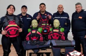 El cuartel de Bomberos Voluntarios sumó nuevo equipamiento para rescates acuáticos