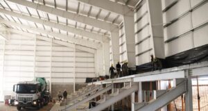 Importante avance en la obra del primer Microestadio Municipal de la ciudad