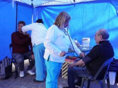 El Municipio realizó una nueva jornada de salud en la Plaza Mitre