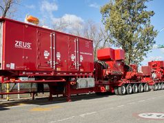 Al puerto local: Llegó maquinaria para fracking que se transportó a Vaca Muerta
