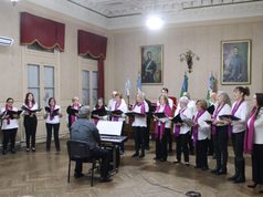 La música coral volvió a encontrarse en el Salón Blanco del HCD