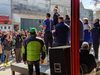 La comunidad apoyó la corrida de Bomberos