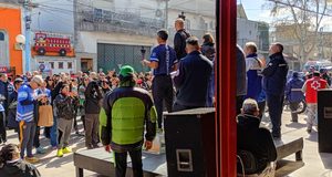 La comunidad apoyó la corrida de Bomberos