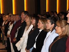 Elisa Abella acompañó la celebración por los 60 años del Instituto N° 15