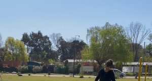 El Municipio concretó una jornada de plantación de árboles nativos junto a vecinos en el barrio La Esmeralda