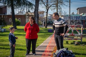 La Plaza del barrio Dálmine tendrá un espacio de juegos inclusivo