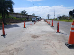 Finalizó la primera etapa de repavimentación del Puente Mitre y las obras se retomarán el lunes