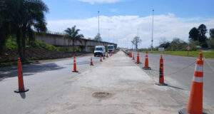 Finalizó la primera etapa de repavimentación del Puente Mitre y las obras se retomarán el lunes