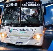 Finalmente comenzó a funcionar el nuevo transporte a San Nicolás