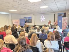 Nucleoeléctrica acompañó una jornada de concientización sobre el cáncer de mama en Lima