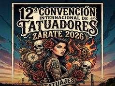 Zárate será sede de la 12ª Convención Internacional de Tatuadores