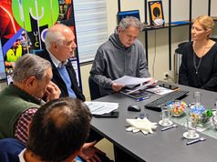 Katopodis en Campana con la UIC