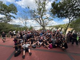 Los ganadores de Costa Joven 2026 disfrutan de las Cataratas del Iguazú
