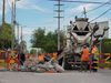 Trabajos de mejoramiento de calles