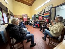 Disposición de residuos: El ingeniero Alejandro Falcó en la Casa del Pueblo