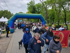 Costanera: gran convocatoria en la caminata de Costa Grande