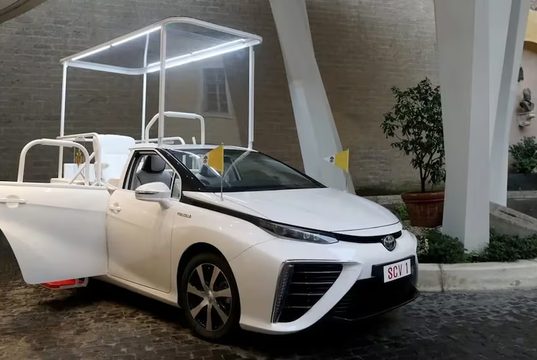Las camionetas que utilizará el Papa fueron hechas en Zárate