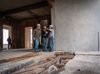 Abella supervisó el avance de la última etapa de la obra de la Casa de los Costa